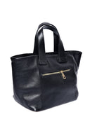 Roberta M Geanta de mana  Kristina piele naturala Negru