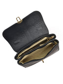 Roberta M Geanta de mana  Raquel piele naturala Negru