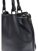 Roberta M Geanta de umar Denisa piele naturala Albastru inchis