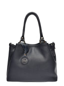 Roberta M Geanta de umar Denisa piele naturala Albastru inchis