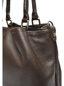 Roberta M Geanta de umar Denisa piele naturala Maro inchis