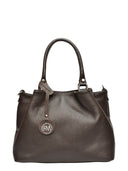 Roberta M Geanta de umar Denisa piele naturala Maro inchis