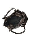 Roberta M Geanta de umar Denisa piele naturala Maro inchis