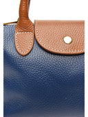 Roberta M Geanta de mana  Florentina piele naturala Blu jeans