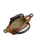 Roberta M Geanta de mana  Florentina piele naturala coniac