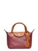 Roberta M Geanta de mana  Florentina piele naturala Visiniu