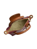 Roberta M Geanta de mana  Florentina piele naturala Visiniu