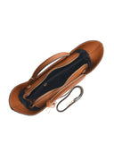 Roberta M Geanta de mana  Anemone piele naturala coniac