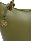 Roberta M Geanta de mana  Anemone piele naturala verde