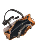 Roberta M Geanta de mana  Josephine piele naturala coniac