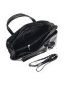 Roberta M Geanta de mana  Josephine piele naturala Negru