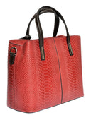 Roberta M Geanta de mana  Josephine piele naturala rosu