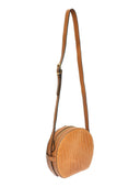 Roberta M Geanta Postas Raphaelle piele naturala coniac