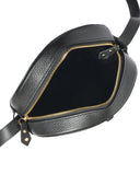 Roberta M Geanta Postas Raphaelle piele naturala Negru