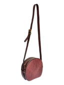 Roberta M Geanta Postas Raphaelle piele naturala Visiniu