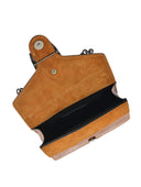 Roberta M Geanta de umar Genevieve piele naturala coniac