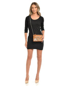 Roberta M Geanta de umar Genevieve piele naturala coniac