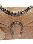 Roberta M Geanta de umar Genevieve piele naturala Taupe