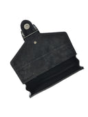 Roberta M Geanta de umar Genevieve piele naturala Negru