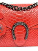 Roberta M Geanta de umar Genevieve piele naturala rosu