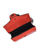 Roberta M Geanta de umar Genevieve piele naturala rosu