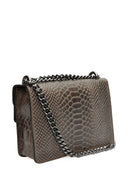 Roberta M Geanta de umar Genevieve piele naturala Maro inchis