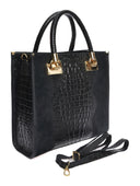 Roberta M Geanta de mana  Benedetta piele naturala Negru