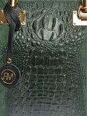 Roberta M Geanta de mana  Benedetta piele naturala verde