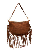 Roberta M Geanta de umar Lucienne piele naturala maro