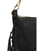Roberta M Geanta de umar Lucienne piele naturala Negru