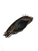 Roberta M Geanta de umar Lucienne piele naturala Maro inchis