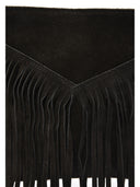 Roberta M Geanta de umar Violette piele naturala Negru