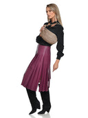 Roberta M Geanta de umar Letizia piele naturala Taupe