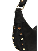 Roberta M Geanta de umar Letizia piele naturala Negru