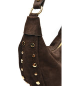 Roberta M Geanta de umar Letizia piele naturala Maro inchis