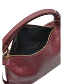 Roberta M Geanta de umar Rosa  piele naturala Bordo