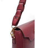 Roberta M Geanta de umar Gabriella piele naturala Bordo