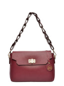 Roberta M Geanta de umar Gabriella piele naturala Bordo