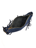 Roberta M Geanta de umar Lucienne piele naturala Albastru