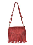 Roberta M Geanta de umar Violette piele naturala Bordo