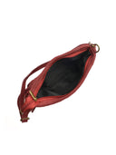 Roberta M Geanta de umar Violette piele naturala Bordo