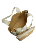 Borse Borsa a tracolla Larisa beige in vera pelle