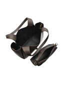 Roberta M Geanta de umar Larisa piele naturala Maro inchis