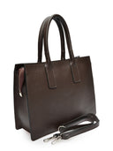 Roberta M Geanta de mana  Lidia piele naturala Maro inchis
