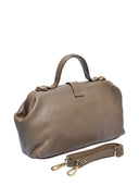 Anna Luchini Geanta de mana Brunella piele naturala -Taupe