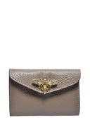 Isabella Rhea Portofel Hermione piele naturala -Taupe