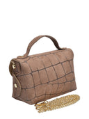 Roberta M Geanta de mana Cleo -Taupe
