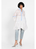 Rochie coastal breeze Alb