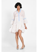 Rochie coastal breeze Alb