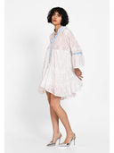 Rochie coastal breeze Alb